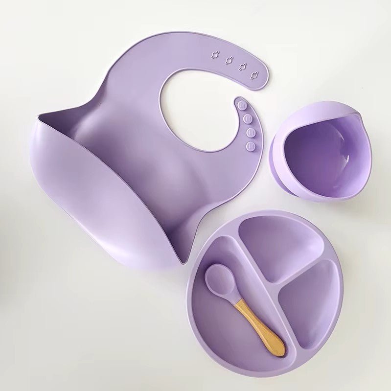 VAISSELLE BEBE  Révolutionnaire TablewareBabySet Violet 